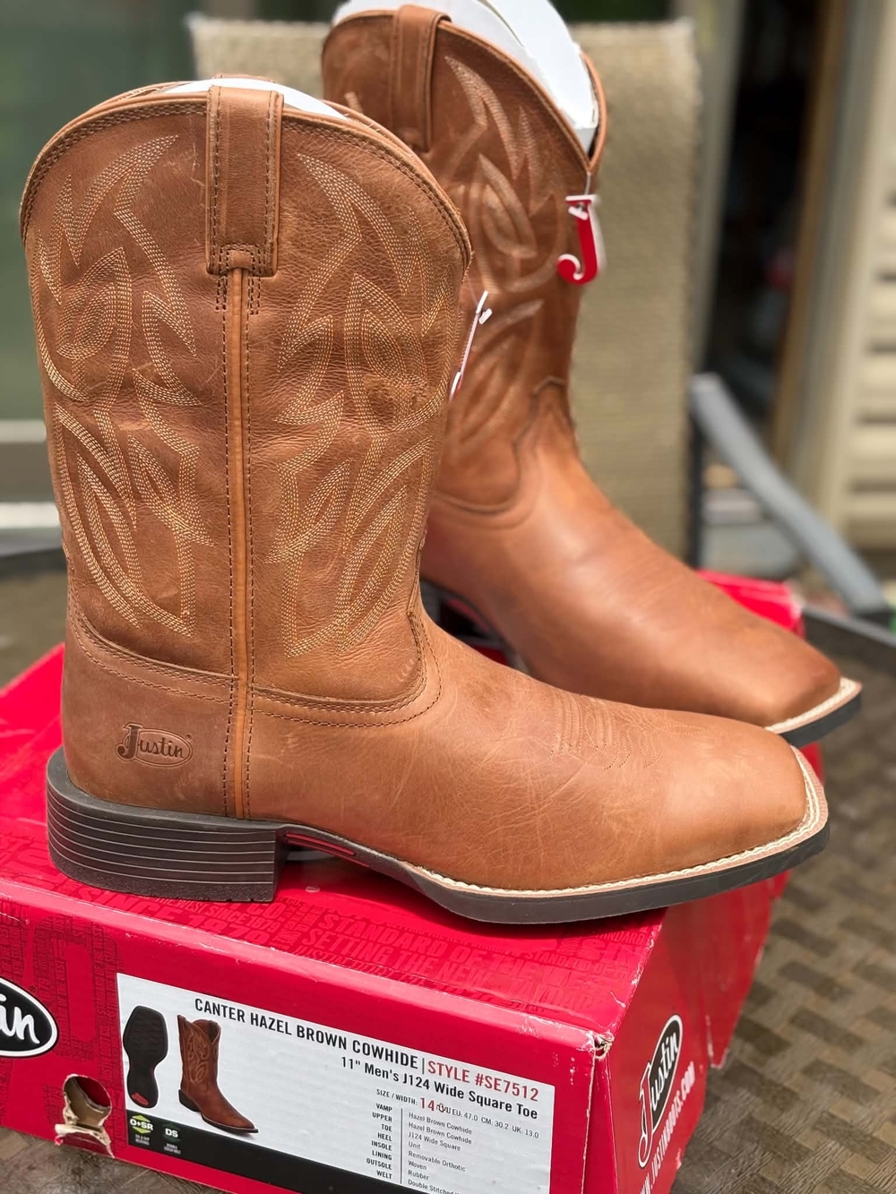 Justin - Mens Western Boots.